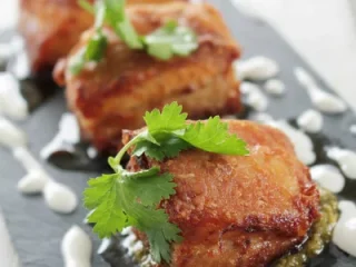 Air Fryer Pork Belly Bites