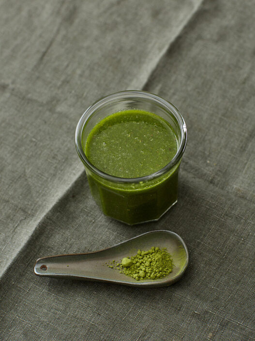 matcha chia smoothie