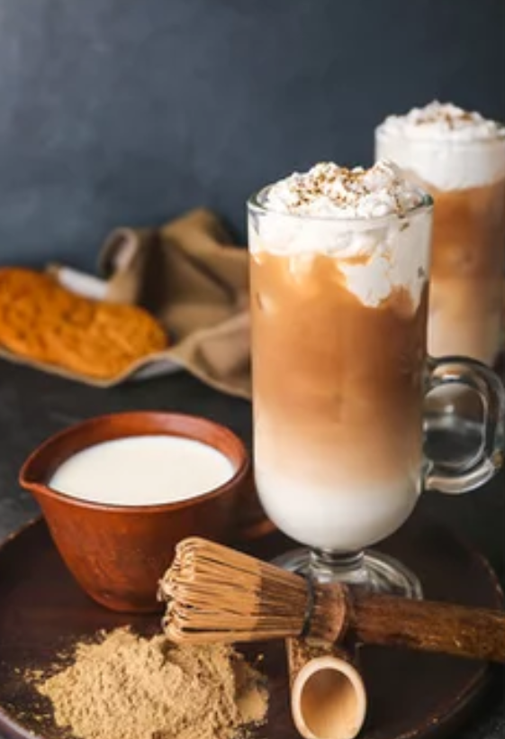 iced hojicha latte recipe